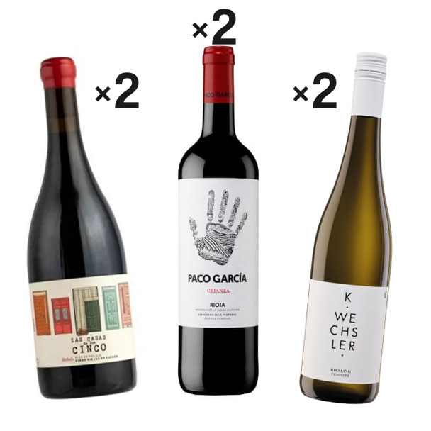 Doppio Tris: Bobal, Tempranillo, Riesling